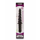 X-MEN Anal Plug mit Handgriff Schwarz I 5,5 cm