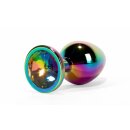 X-MEN Secret Shine Metal Butt Plug Rainbow L