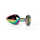 X-MEN Secret Shine Metal Butt Plug Rainbow L
