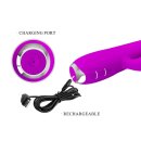 Pretty Love Doreen Purple 2 G-spot vibrator with clitoral stimulation purple