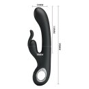 Pretty Love Carina Rabbit Vibrator black