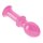 Lovetoy Glas Dildo Romance Pink 11,5 cm