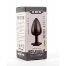 X-MEN Secret Shine Metal Butt Plug Gun Colour S 2,7 cm