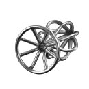 Stainless Anal Plug M - 3 cm