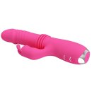 Pretty Love Dorothy Rabbit vibrator with push function pink