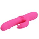 Pretty Love Dorothy Rabbit vibrator with push function pink