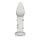 Lovetoy Glas Dildo Romance Clear 13,9 cm