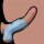 Lovetoy vibrating penis sheath light blue
