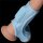 Lovetoy vibrating penis sheath light blue