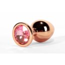 X-MEN Secret Shade Metal Anal Plug Rose L