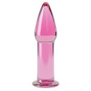Lovetoy Glas Dildo Romance Pink 12,2 cm