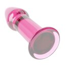 Lovetoy Glass Dildo Romance Pink 12,2 cm