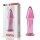 Lovetoy Glass Dildo Romance Pink 12,2 cm