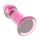 Lovetoy Glass Dildo Romance Pink 12,2 cm