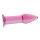 Lovetoy Glass Dildo Romance Pink 12,2 cm