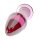 Lovetoy Glass Dildo Romance Pink 12,2 cm