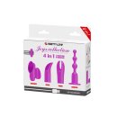 Pretty Love Joy Collection Vibrator mit 4 Aufsätzen...
