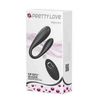 Pretty Love Algernon couple vibrator black