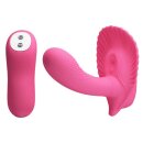 Pretty Love Shell Stimulator Panty Vibrator rosa