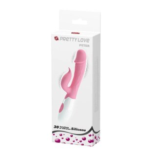 Pretty Love Peter G-spot vibrator baby pink