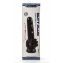 X-MEN Extra large butt plug black 6 cm