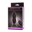 Pretty Love Beaded For Extra Pleasure Plug mit Rotation schwarz