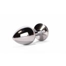 X-MEN Secret Shine Metal Butt Plug Black M 3,4 cm