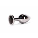 X-MEN Secret Shine Metal Butt Plug Black M 3,4 cm
