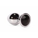 X-MEN Secret Shine Metal Butt Plug Black M 3,4 cm