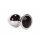 X-MEN Secret Shine Metal Butt Plug Black M 3,4 cm