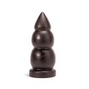 X-MEN anal plug black with lace 8 cm