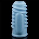 Lovetoy vibrating penis sheath blue