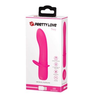 Pretty Love Troy Mini G-spot vibrator pink