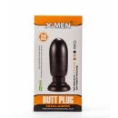X-MEN Extra Girthy Anal Plug Black 7 cm
