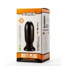 X-MEN Extra Girthy Anal Plug Black 7 cm
