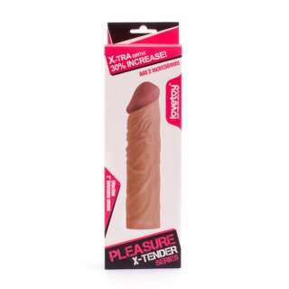 Lovetoy Pleasure X-Tender Penis Sleeve Flesh 3