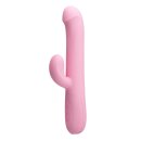 Pretty Love Truman G-spot vibrator with rotation pink