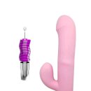 Pretty Love Truman G-spot vibrator with rotation pink