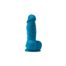 Colours Pleasures 4 inch Dildo Blue - 14 cm