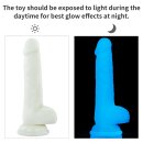 Lovetoy Lumino Play Silikon Dildo leuchtend 18 cm