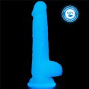 Lovetoy Lumino Play Silikon Dildo leuchtend 18 cm