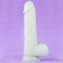 Lovetoy Lumino Play silicone dildo bright blue 20,9 cm