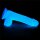 Lovetoy Lumino Play silicone dildo bright blue 20,9 cm