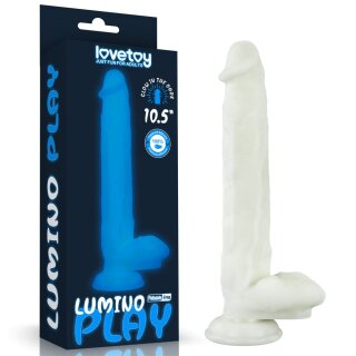 Lovetoy Lumino Play Silikon Dildo leuchtend 26,9 cm