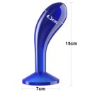 Lovetoy Flawless Clear Prostate Plug Blue 4,3 cm