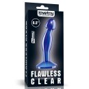 Lovetoy Flawless Clear Prostata Plug Blau 3,9 cm