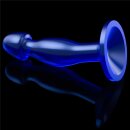 Lovetoy Flawless Clear Prostata Plug Blau 3,9 cm