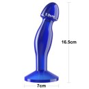 Lovetoy Flawless Clear Prostata Plug Blau 3,9 cm