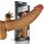 Lovetoy vibrierender Silikon Extender Braun