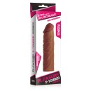 Lovetoy Pleasure X-Tender Penis Sleeve Braun 3